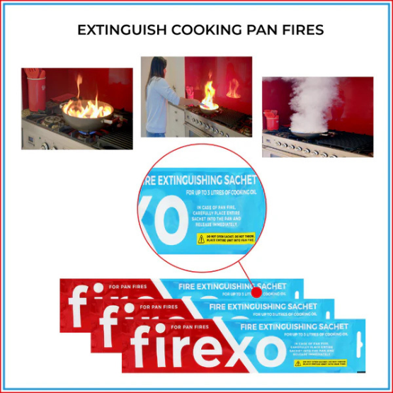 Firexo Pan Fire Extinguisher Sachet - Image 3